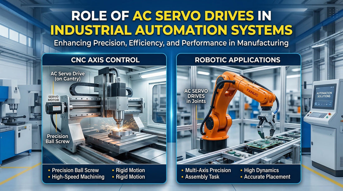 AC Servo Drives in Industrial Automation 