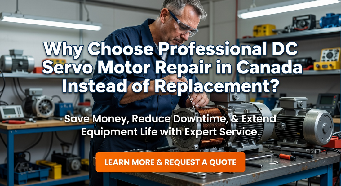 Professional DC Servo Motor Repair