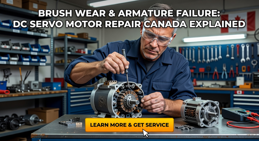 Brush Wear & Armature Failure: DC Servo Motor Repair Canada Explained