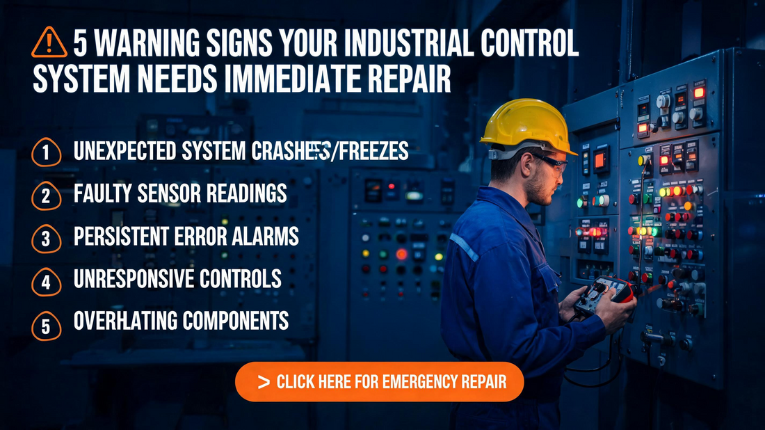 5 Warning Signs Your Industrial Control System Needs Immediate Repair