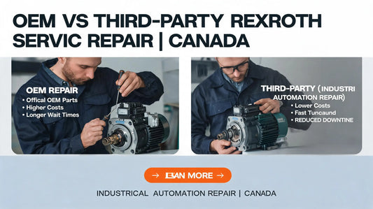 OEM vs Third-Party Rexroth Servo Repair in Canada: Cost & Performance Comparison