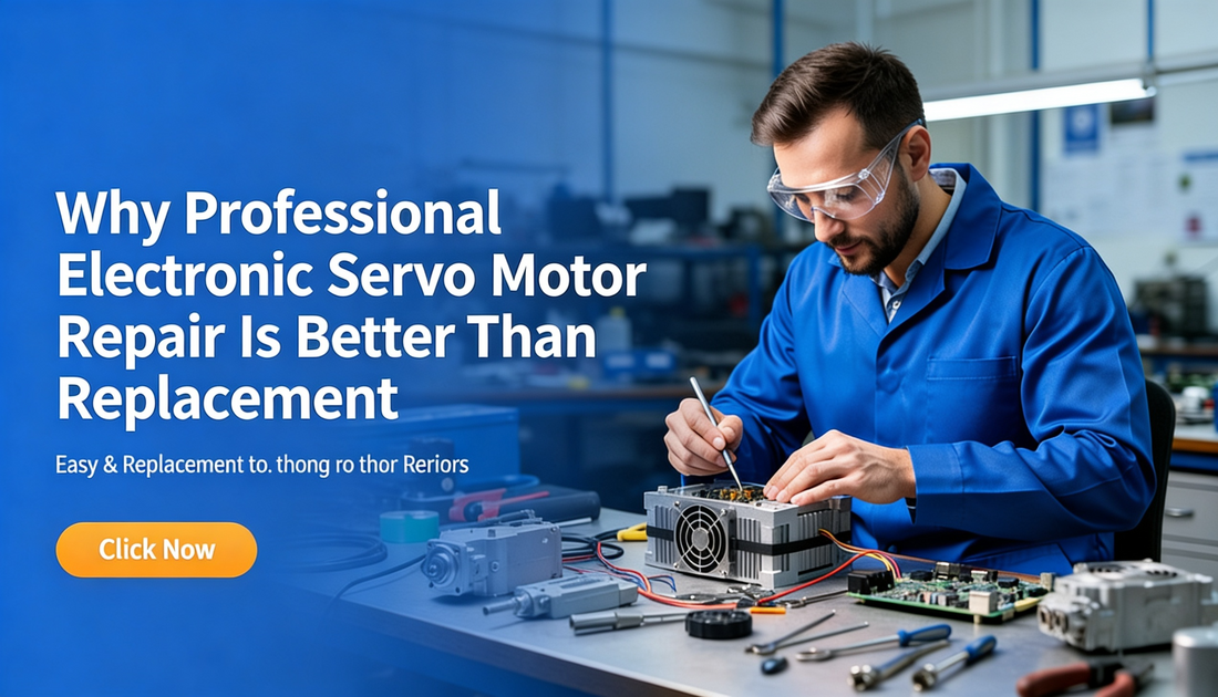Why Professional Electronic Servo Motor Repair Is Better Than Replacement