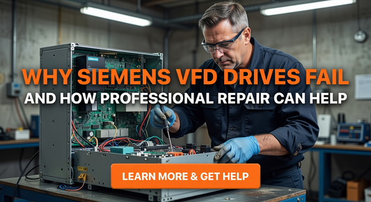 Siemens VFD Drives Fail and How Professional Repair Can Help